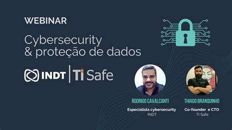 Webinar Cibersegurança e proteção de dados