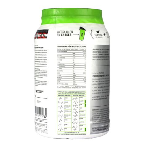 Natural Whey De Star Nutrition 2 Lbs Ventas Mayoristas