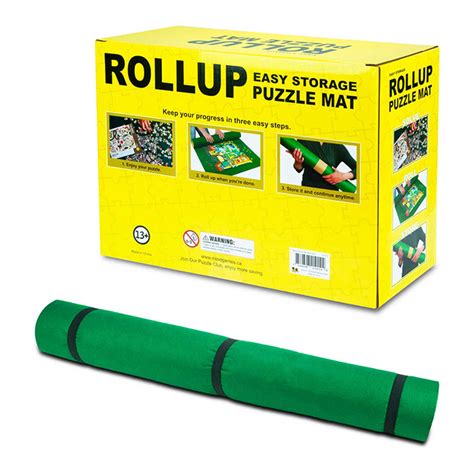 Roll Up Puzzle Mat Holds Up To 3000 Pieces Puzzle Not Included