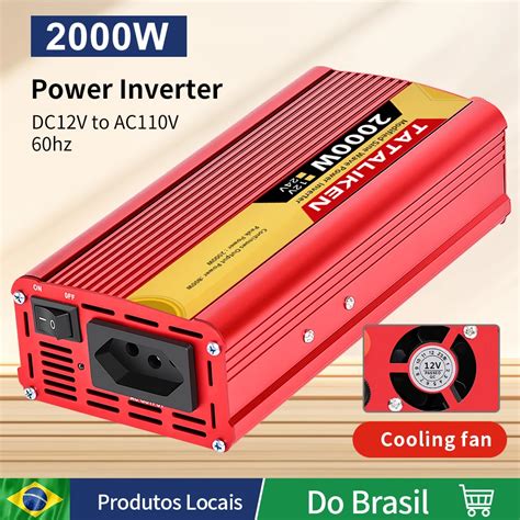 Power Inverter 600w 1500w 2000w 2500w Dc 12v 24v To Ac 110v 220v