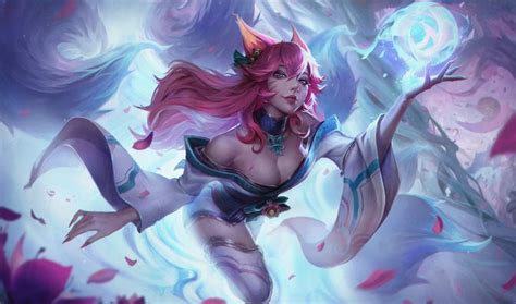 Artstation Spirit Blossom Ahri League Of Legends Poster Lol League