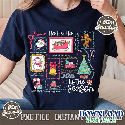 Subtle Fuck Trump Doodle Christmas Png Secret Message Anti Trump Festive Holiday Season Liberal