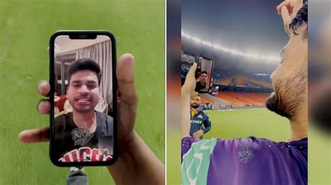 Shreyas Iyer S Video Call To Rinku Singh Gets Viral Kkr Skipper Gets A