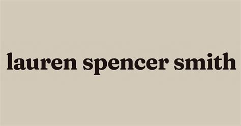 Merch Lauren Spencer Smith