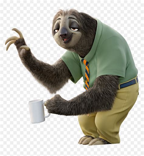 Sloth Zootopia, HD Png Download - vhv