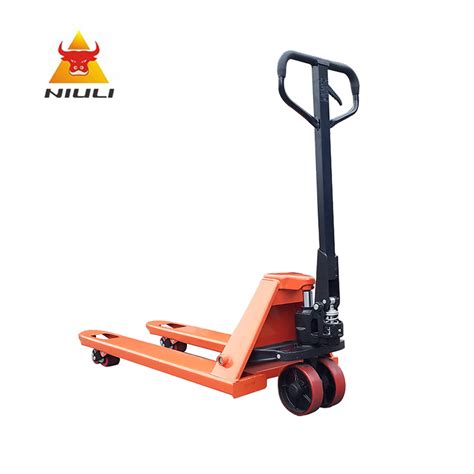 Niuli Pellet Forklift 2500kg Manual Hand Pellet Truck Hydraulic Jack