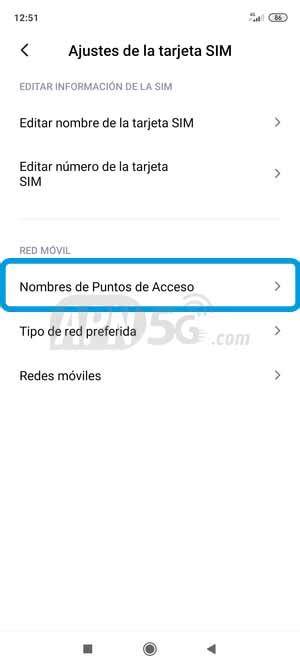 C Mo Configurar El Apn En Xiaomi Redmi Note