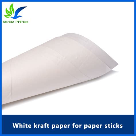 White Kraft Paper For Paper Sticks 20 150g HJH Kraft Paper