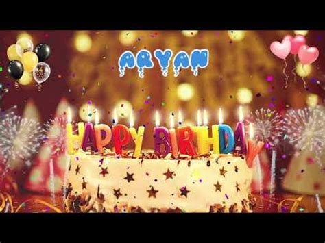 Aryan Birthday Song Happy Birthday Aryan Youtube