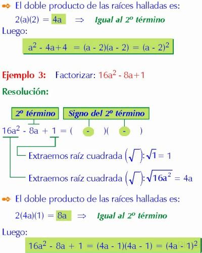 Factorizar Un Trinomio Cuadrado Perfecto Platzi