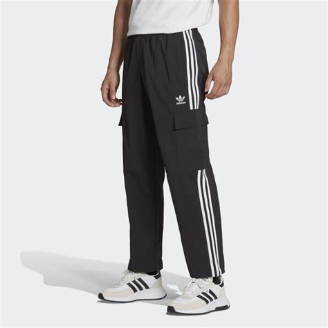 Adicolor Classics 3 Stripes Cargo Pants Black Free Shipping With Adiclub Adidas Ca