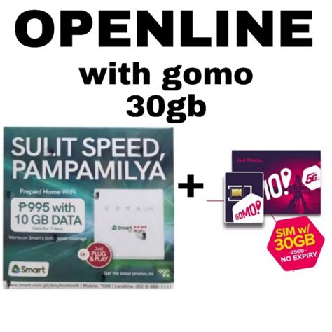 Openline Smart Home Wifi With Gomo Sim Fast Delivery Lazada Ph