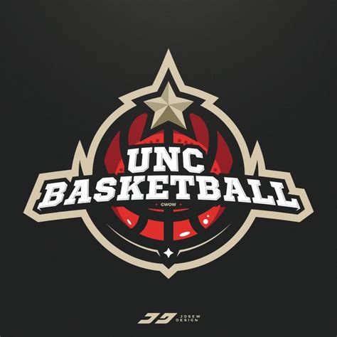 UNC Basketball Logo | Sports logo design, Basketball logo design ...