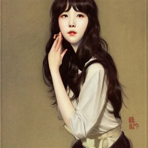 Iu Korean Idol Korean Artist Very Detailed Digital Stable