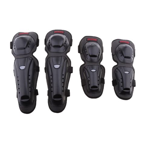 Unisex Motorcycle Knee Elbow Protector Knee Shin Guard Pads Protective