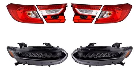 Kit Faros Y Calaveras Depo Accord Honda 2018 2019 Meses Sin Intereses