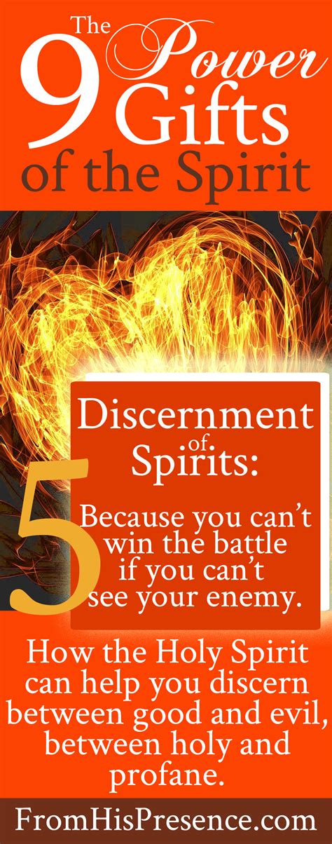 Discernment Of Spirits One Of The 9 Power Ts Of The Holy Spirit