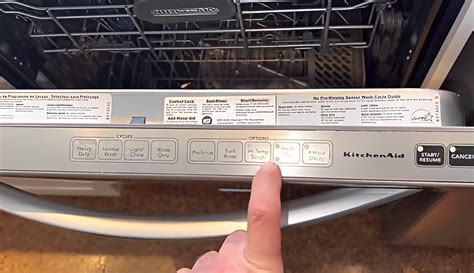 Kitchenaid Dishwasher Diagnostic Mode Step By Step Procedures