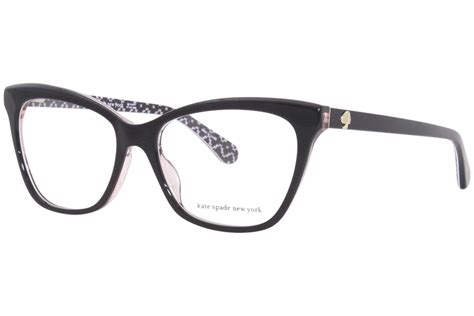 Kate Spade Adria Fl4 Eyeglasses Women S Crystal Brown Full Rim Cat Eye 52mm