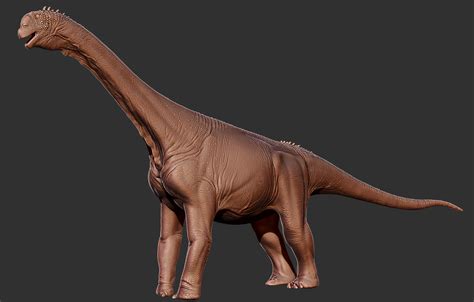 Image Camarasaurus 3d Model Art The Islepng The Isle Wiki Fandom