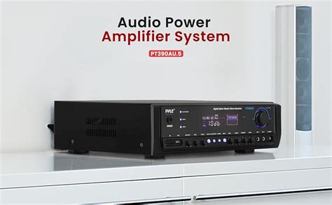 Amazon Pyle Home Audio Power Amplifier System 300W 4 Channel