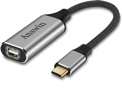 Usb C To Mini Displayport K Hz Answin Thunderbolt To Mini