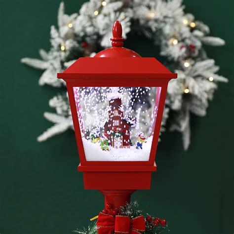 Wholesale Navidad Animated Christmas Floor Street Lamp Post Light With