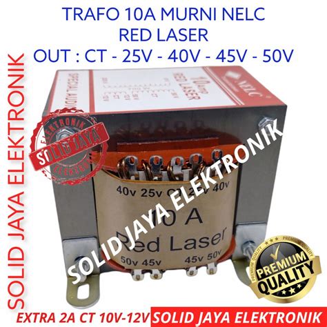 Jual Travo Trafo A Murni Besar Red Laser Nelc Ct V V V V A