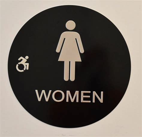 HPD SIGNS WOMEN ACCESSIBLE RESTROOM Sign DOB SIGNS NYC YOUR