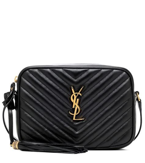 Lou Leather Shoulder Bag Saint Laurent Mytheresa Leather