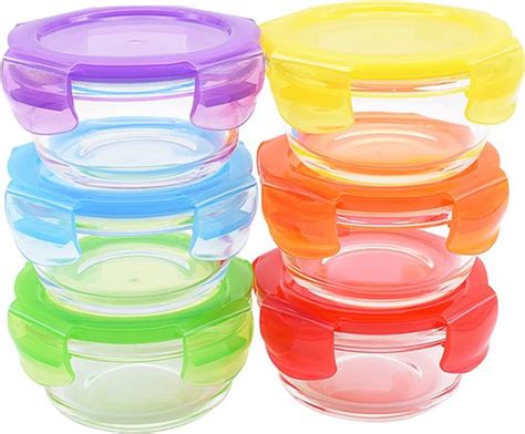 Babyvoeding Opslag Containers Set Vriezer Voedsel Potten Speenkommen