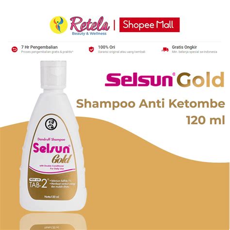 Jual Selsun Shampoo Anti Ketombe Selsun Blue 120ml Shampoo Anti