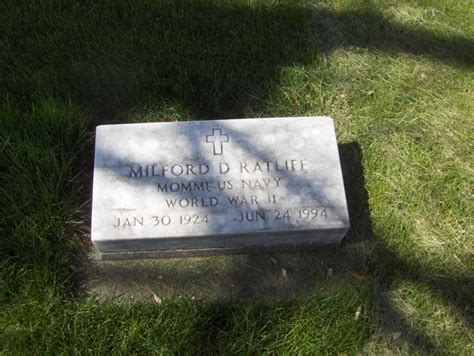 Milford Delbert Ratliff Find A Grave Memorial