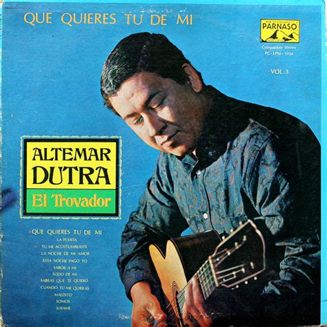 Altemar Dutra Que Quieres Tu De Mi Vol 3 Releases Discogs