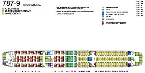 Seating Plan For Boeing 787