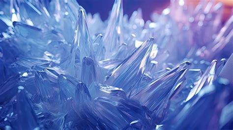 Premium Photo Water Crystals Under A Microscope Unique Forms And