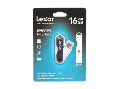 Lexar JumpDrive TwistTurn 16GB USB 2 0 Flash Drive Newegg Ca