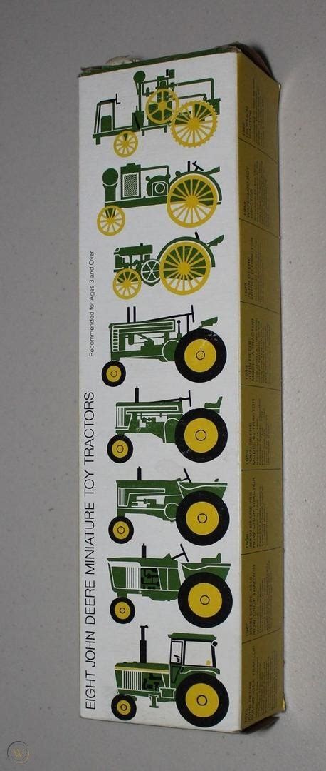 John Deere Miniature Tractors By Ertl Scale