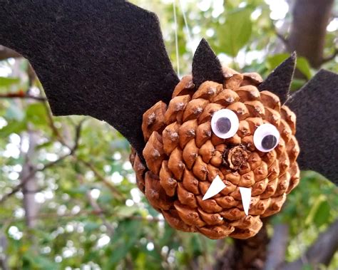 Pine Cone Bat For Kids - Pine Cone Crafts For Kids and more