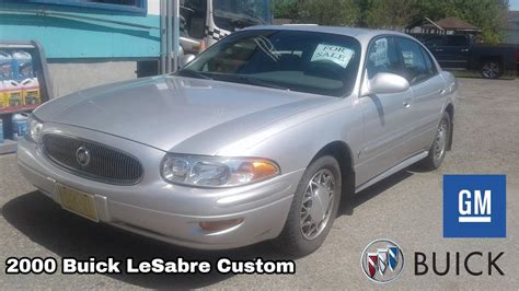 2000 Buick Lesabre Custom Start Up Exterior Interior And Full Review