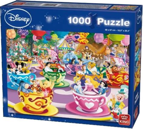 1000 Piece Disney Teacup Ride' Jigsaw Puzzle