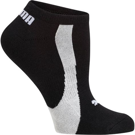 Puma Bamboo Womens No Show Socks 3 Pack Ebay