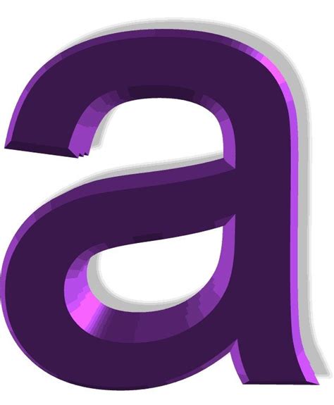 Vocal A Minúscula Letters Alphabet Symbols