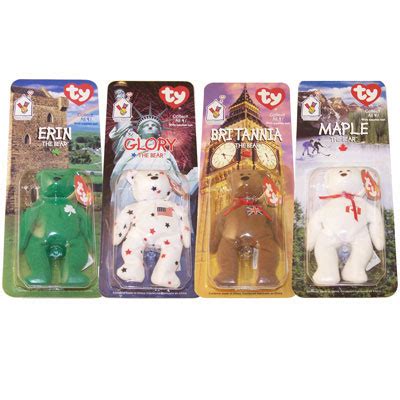 Mcdonalds Beanie Babies International Bears Sale Online