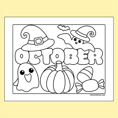 Printable Coloring Pages For October [2025]