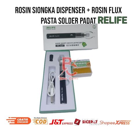 Jual 1 Set Rosin Siongka Dispenser Short Circuit Detector Rosin Box