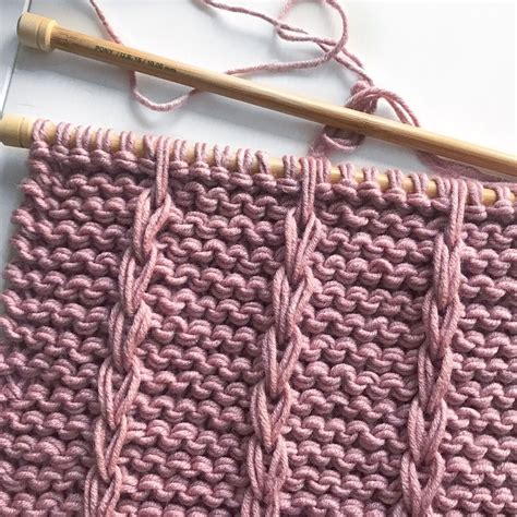 Knit Slip Stitch