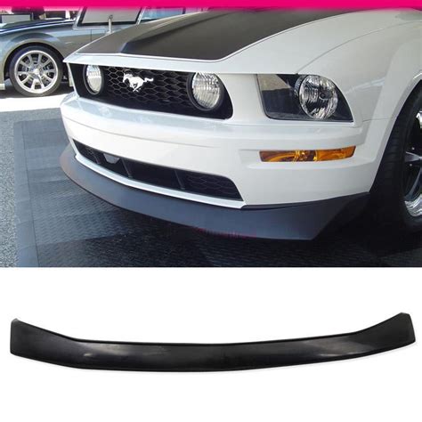 Mustang V Front Bumper Lower Lip Type C Polyurethane Free Shipping