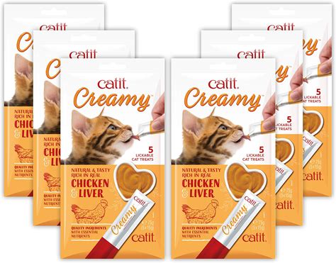 Amazon Catit Creamy Lickable Cat Treat Healthy Cat Treat