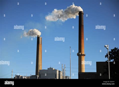 Smoke Stacks Pollution